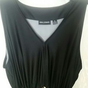 Nina Leonard XL maxi dress